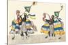 Horseback Riding On The Continents-Asia-Description Eight Festivities Held During Games-null-Stretched Canvas