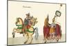 Horseback Riding On The Continents-Asia-Description Eight Festivities Held During Games-null-Mounted Art Print
