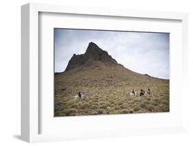 Horseback Riding, Patagonia, Argentina, South America-Yadid Levy-Framed Photographic Print