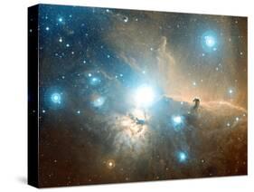 Horsehead And Flame Nebulae-Davide De Martin-Stretched Canvas