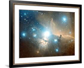 Horsehead And Flame Nebulae-Davide De Martin-Framed Photographic Print