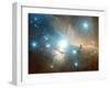 Horsehead And Flame Nebulae-Davide De Martin-Framed Photographic Print