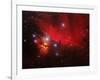 Horsehead And Flame Nebulae-John Sanford-Framed Photographic Print