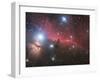 Horsehead Nebula And Flame Nebula in Orion-Stocktrek Images-Framed Photographic Print