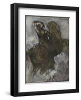 Horseman, 1889-Auguste Rodin-Framed Giclee Print