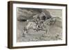 Horseman, 1890-1891-Mikhail Alexandrovich Vrubel-Framed Giclee Print