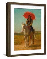 Horseman, Anadarko, Oklahoma, 1890-Julian Scott-Framed Giclee Print