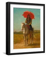 Horseman, Anadarko, Oklahoma, 1890-Julian Scott-Framed Giclee Print