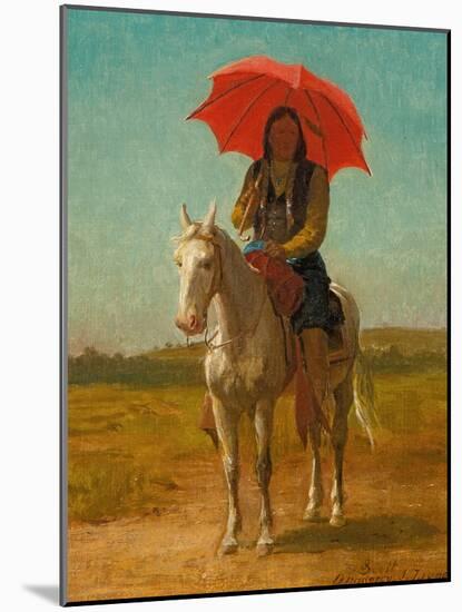 Horseman, Anadarko, Oklahoma, 1890-Julian Scott-Mounted Giclee Print