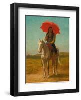 Horseman, Anadarko, Oklahoma, 1890-Julian Scott-Framed Giclee Print