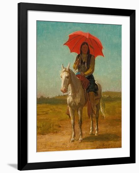 Horseman, Anadarko, Oklahoma, 1890-Julian Scott-Framed Giclee Print