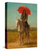 Horseman, Anadarko, Oklahoma, 1890-Julian Scott-Stretched Canvas