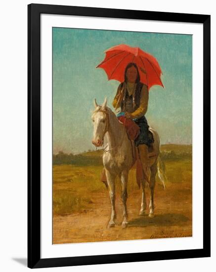 Horseman, Anadarko, Oklahoma, 1890-Julian Scott-Framed Giclee Print