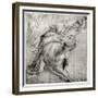 Horseman Falling, C1565-Titian (Tiziano Vecelli)-Framed Giclee Print