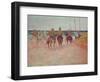 Horseman on the Beach (Hiva Hoa) 1902-Paul Gauguin-Framed Premium Giclee Print