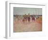 Horseman on the Beach (Hiva Hoa) 1902-Paul Gauguin-Framed Premium Giclee Print