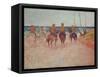 Horseman on the Beach (Hiva Hoa) 1902-Paul Gauguin-Framed Stretched Canvas