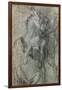 Horseman over Fallen Soldier-Titian (Tiziano Vecelli)-Framed Giclee Print