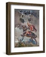 Horseman-Nikolai Nikolayevich Karasin-Framed Giclee Print