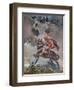 Horseman-Nikolai Nikolayevich Karasin-Framed Giclee Print