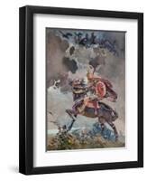 Horseman-Nikolai Nikolayevich Karasin-Framed Giclee Print