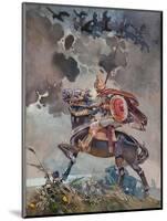 Horseman-Nikolai Nikolayevich Karasin-Mounted Giclee Print