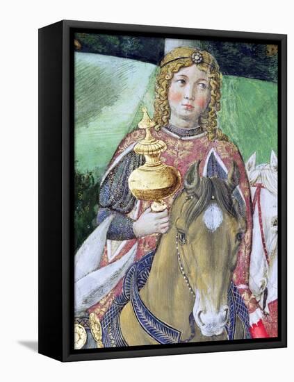 Horsemen in the Royal Entourage-Benozzo di Lese di Sandro Gozzoli-Framed Stretched Canvas