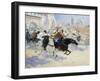 Horsemen Leaving the City-Ulpiano Checa Y Sanz-Framed Giclee Print