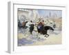 Horsemen Leaving the City-Ulpiano Checa Y Sanz-Framed Giclee Print