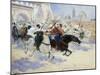 Horsemen Leaving the City-Ulpiano Checa Y Sanz-Mounted Giclee Print