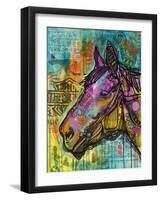 Horsepower-Dean Russo- Exclusive-Framed Giclee Print