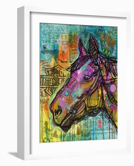 Horsepower-Dean Russo- Exclusive-Framed Giclee Print