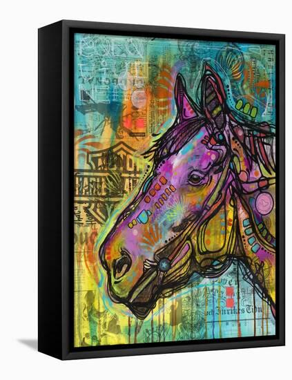 Horsepower-Dean Russo- Exclusive-Framed Stretched Canvas