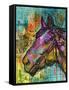 Horsepower-Dean Russo- Exclusive-Framed Stretched Canvas