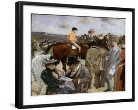 Horseracing, 1888-Jean Louis Forain-Framed Giclee Print