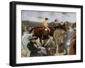 Horseracing, 1888-Jean Louis Forain-Framed Giclee Print