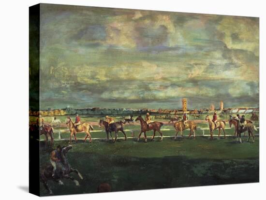 Horseracing, 1911-Georgi Bogdanovich Yakulov-Stretched Canvas