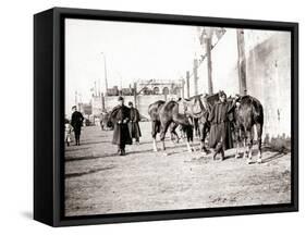 Horseriders, Antwerp, 1898-James Batkin-Framed Stretched Canvas