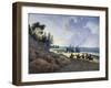 Horseriding Along the Baltic, 1810-Andrei Efimovich Martynov-Framed Giclee Print