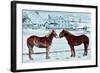 Horses, Amish Farm, Lancaster, Pa.-Anthony Butera-Framed Giclee Print