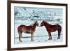 Horses, Amish Farm, Lancaster, Pa.-Anthony Butera-Framed Giclee Print