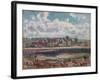 Horses and Carts in Front of the Fishing Harbour-Camille Pissarro-Framed Giclee Print