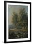 Horses and Cattle by a River, 1777-George the Elder Barret-Framed Giclee Print