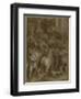 Horses and Men, Facing Right-Taddeo Zuccaro-Framed Giclee Print