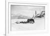 Horses and Sledge in the Klondike-null-Framed Photographic Print