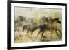 Horses, Beautiful and Free-Ken Roko-Framed Art Print