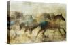 Horses, Beautiful and Free-Ken Roko-Stretched Canvas