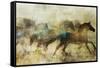Horses, Beautiful and Free-Ken Roko-Framed Stretched Canvas