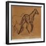 Horses, circa 1882-Edgar Degas-Framed Giclee Print