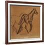 Horses, circa 1882-Edgar Degas-Framed Giclee Print